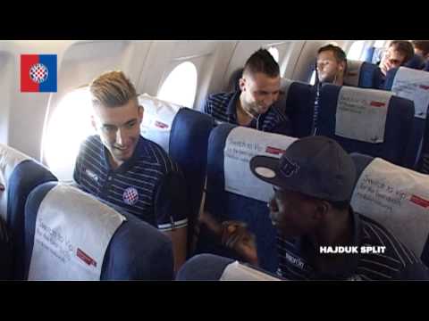 Hajduk Arrive in Skopje