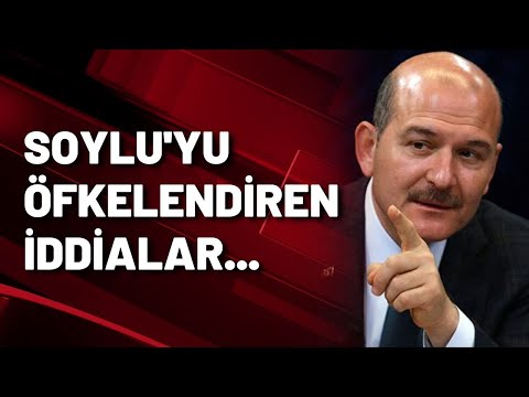 Oğlu hakkındaki iddialar Süleyman Soylu'yu kızdırdı...