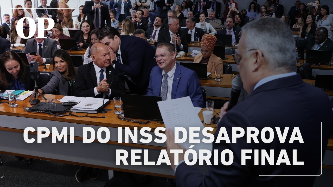 CPMI do INSS rejeita relatório final que indiciava Lulinha e ex ministros de Lula e Bolsonaro