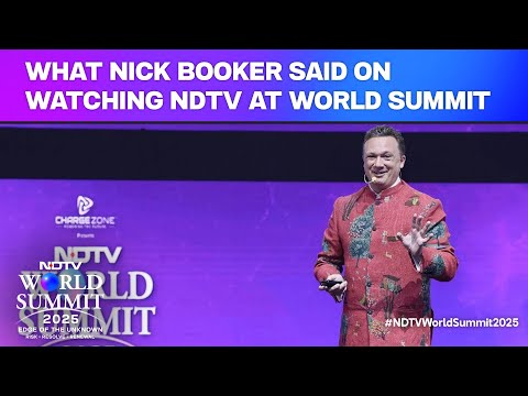 What Nick Booker Said On Watching NDTV At World Summit