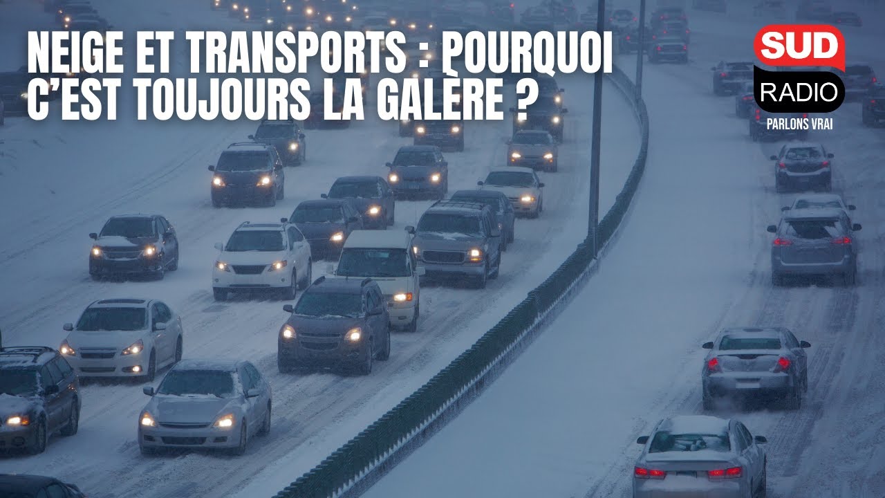 Neige et transports en ville : pourquoi c'est toujours la galère ?