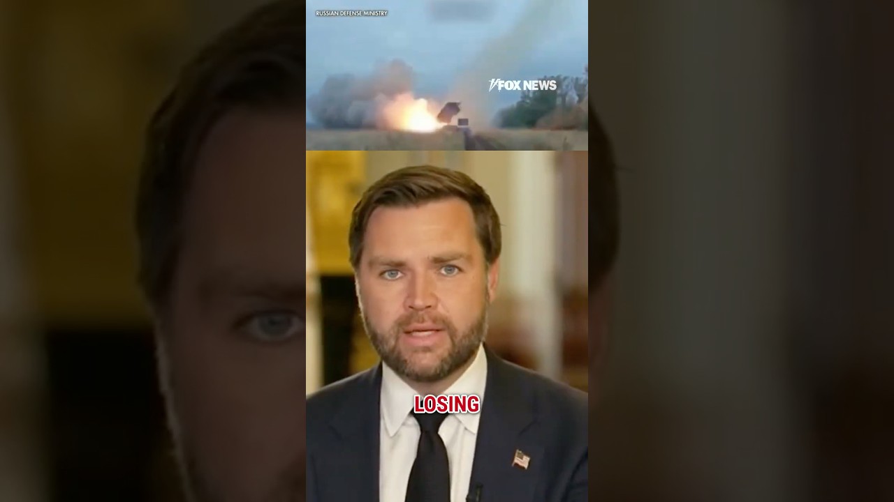 'WAKE UP': Vance issues urgent call to Putin as war rages in Ukraine #shorts #jdvance #us #russia