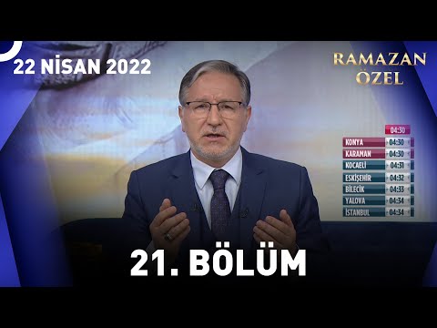 Prof. Dr. Mustafa Karataş ile Sahur Vakti - 22 Nisan 2022