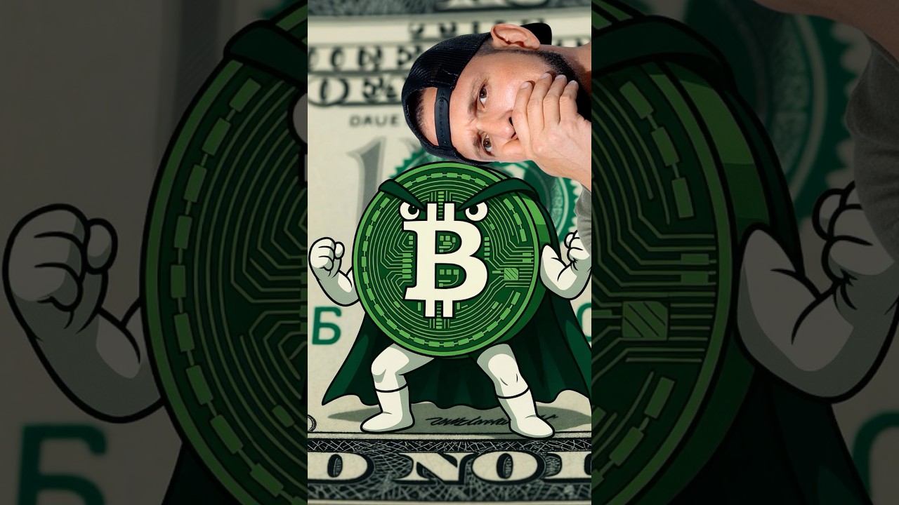 Bitcoin vs the U.S. dollar 100yr saving account