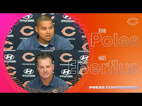 Ryan Poles, Matt Eberflus on start of training camp | Chicago Bears video clip