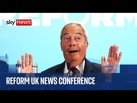 Nigel Farage makes announcement in Scotland | Watch in full