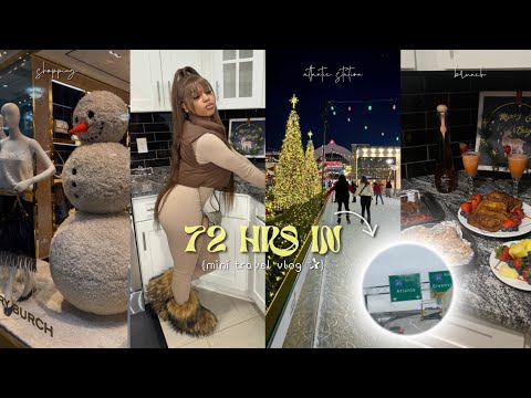 72 hrs in ATL ✰ : atlantic station, shopping, ice skating, eats