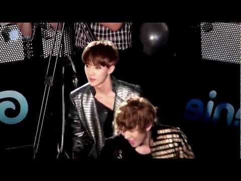 EXO-K SEHUN&CHANYEOL / 지니AR체험쇼 - 20120602