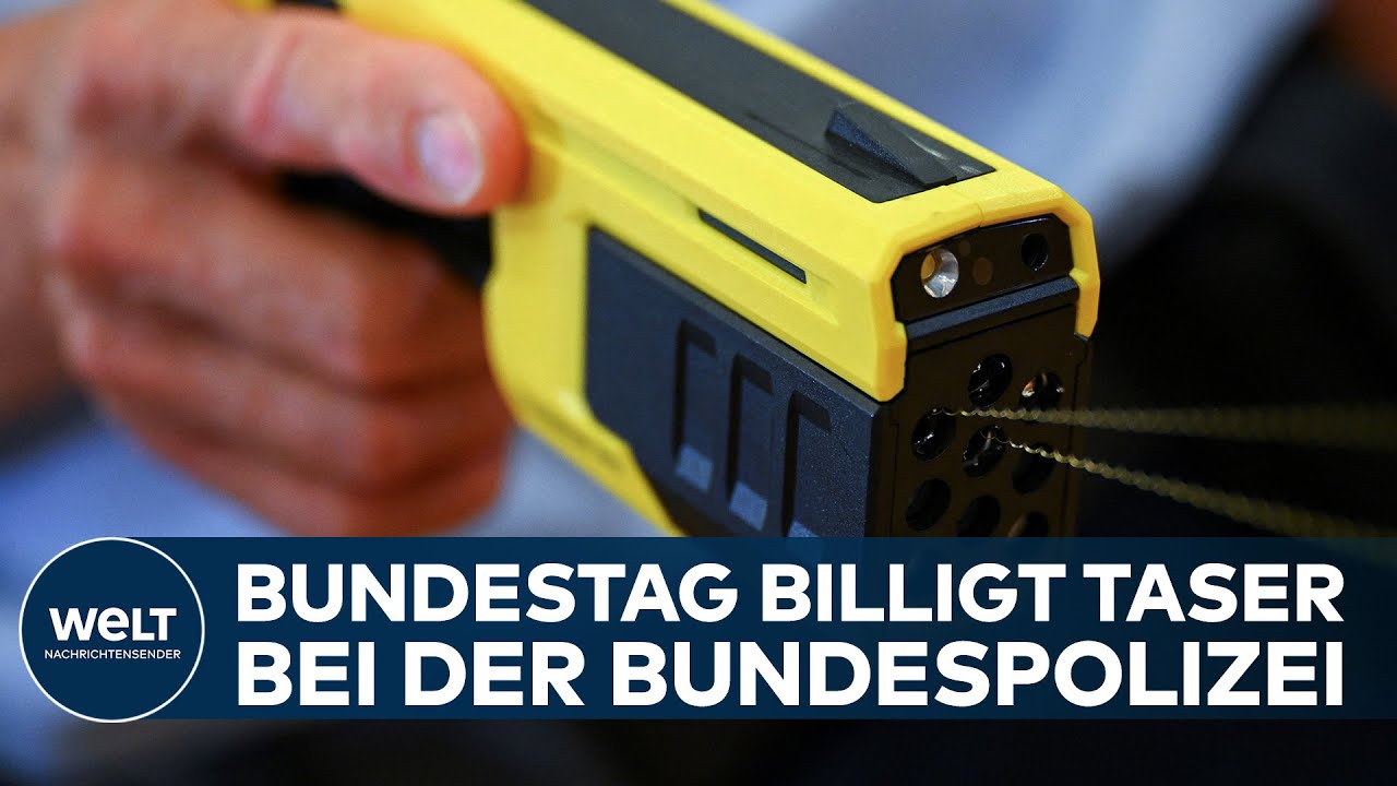 DEUTSCHLAND: Bundestag erlaubt Taser für Bundespolize! Dobrindt will 10.000 Geräte anschaffen!