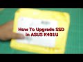 Cara Upgrade Half Size ssd ASUS K401U [How to upgrade half size ssd on asus k401u]