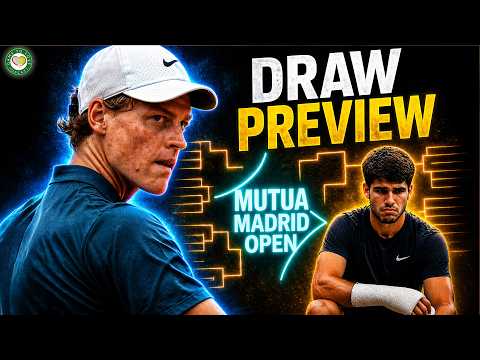 Alcaraz MISSING Roland Garros? 😲 Sinner 5 in a Row? Madrid 2026 | Draw Preview | GTL Tennis Podcast