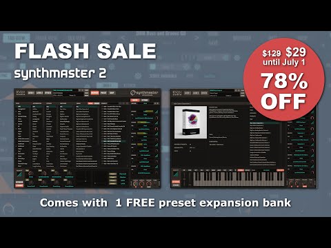 SynthMaster 2 Flash Sale between June 24-30