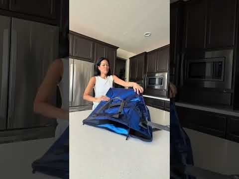 Affordable rolling tote bags that are foldable, rollable, and come in large and medium sizes