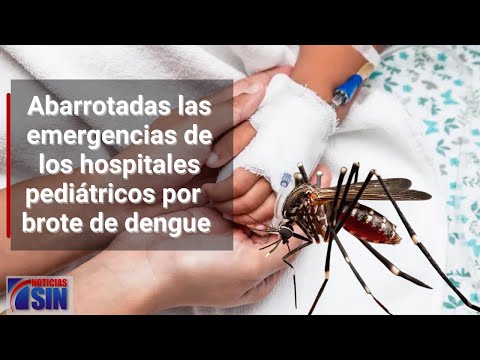 Abarrotadas las emergencias de los hospitales pediátricos por brote de dengue