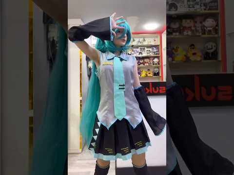 Cosplay Hatsune Miku 🌸 - [song ievan polkka] #vocaloid #hatsunemiku #cosplay #miku