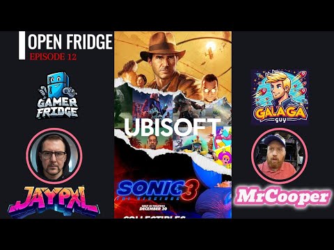 Open Fridge EP: 12 Indiana Jones is a Hit, Ubisoft is a Bust and Sonic has a new Bucket