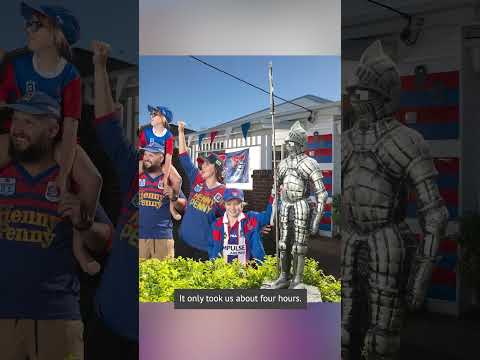 NRL: The Newcastle family who <strong>have</strong> Knight-washed their home ahead of the <strong>grand</strong> final.