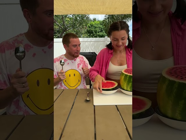 Watermelon Prank 😳🍉🤣 #shorts #martaandrustam #khamitovy