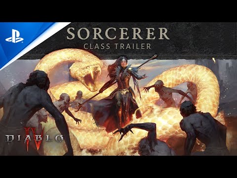 Diablo IV - Sorcerer Trailer | PS5 & PS4 Games