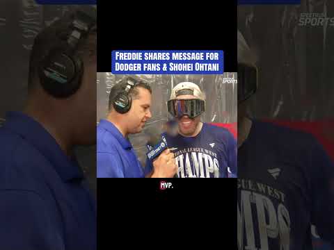 Freddie Freeman wants Shohei #Ohtani back! #MLB