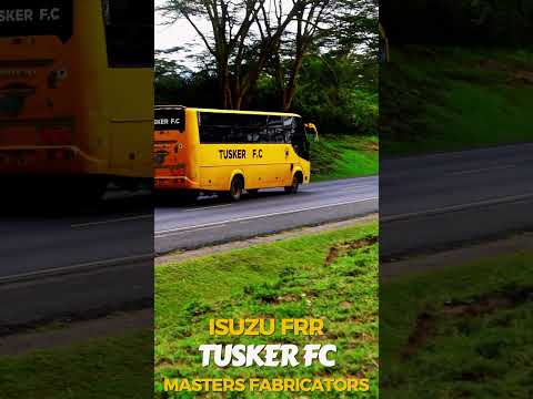 Tusker Fc Kenya New Bus on our highway