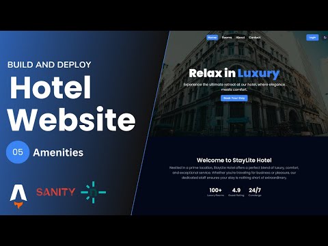 Build and Deploy a Full-Stack Hotel Website with Astro & Sanity
