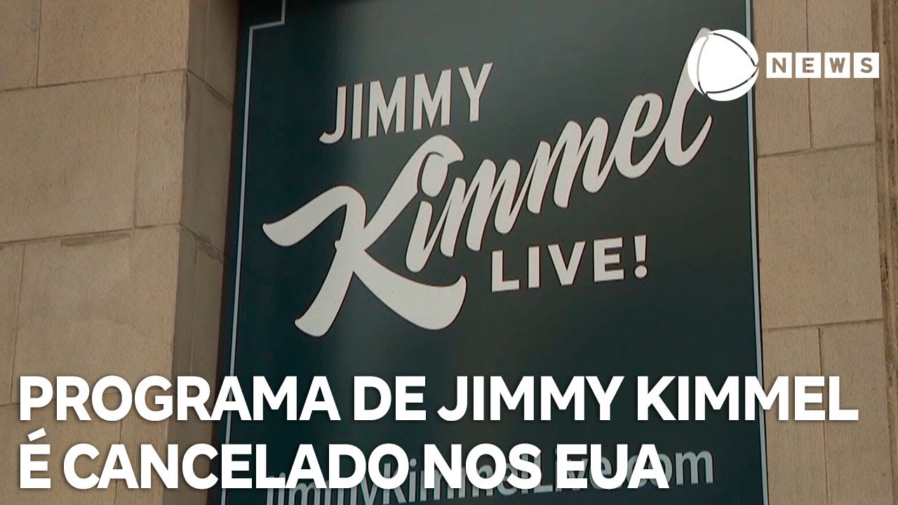 Programa de Jimmy Kimmel é cancelado após comentários sobre Charlie Kirk