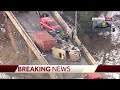 SkyTeam 11: Tractor trailer overturned in south Baltimore  - 01:07 min - News - Video