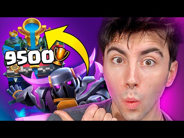 SUBÍ A 9500🏆 CON EL MEJOR MAZO DE PEKKA!!