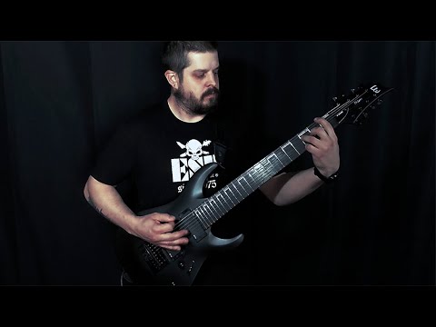 ESP Guitars: LTD Deluxe H-1008 Baritone EverTune Demo by Petr Oplatka