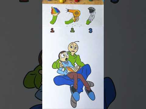 Which one is Correct Baldi Bang Bang Puzzle #baldisbasics#papercraft