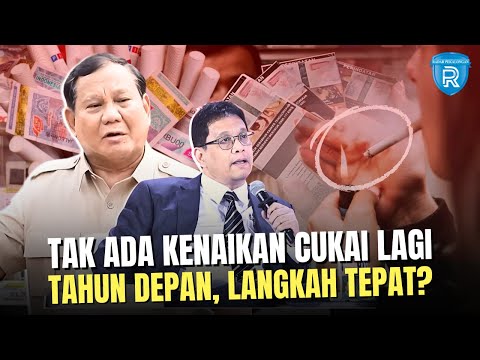 Prabowo Tak Naikkan Cukai Rokok Tahun Depan, Menjaga Keseimbangan di Industri Rokok?