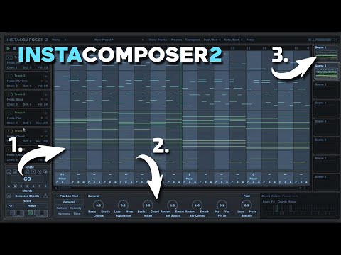 InstaComposer 2 - Multi-Instrument Live Presentation (AI MIDI Tool)