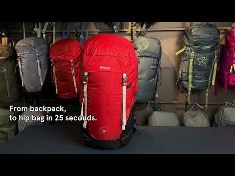 Bergans Helium Backpack – Hip bag tutorial