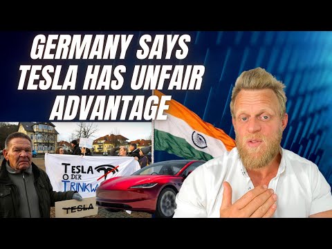 German Government protests Tesla's HUGE India EV deal, claims its unfair