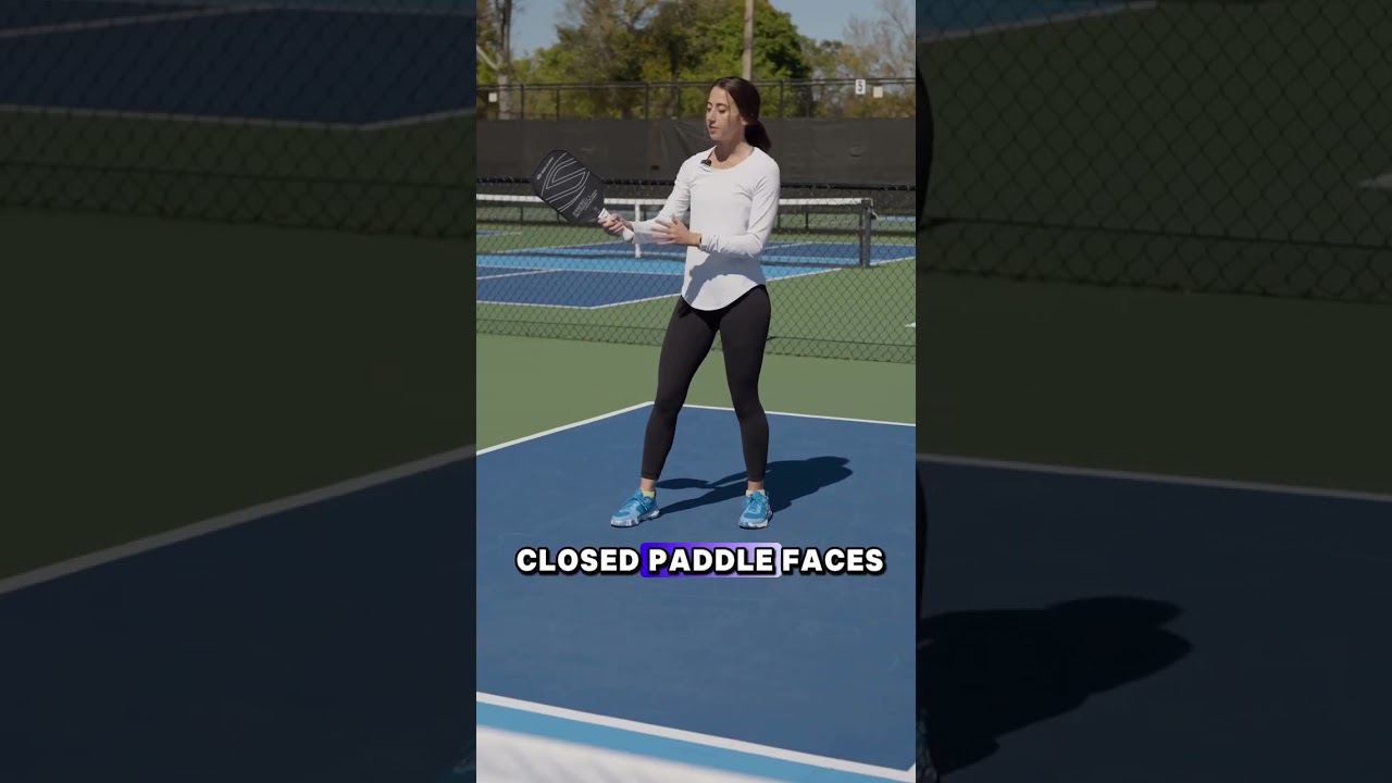 Keys to Hitting Resets in Pickleball: Open Vs