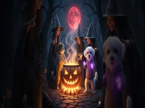 The Witch’s Candy Curse #halloween  #shortfilm  #animation #aipets #ai #aianimation