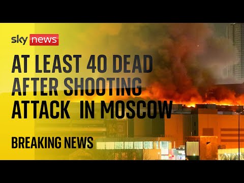 Watch live:  Attack at Moscow concert hall