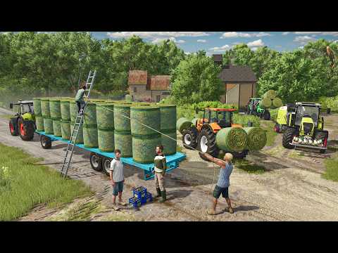 Une Semaine complète de FOIN à la Ferme de 