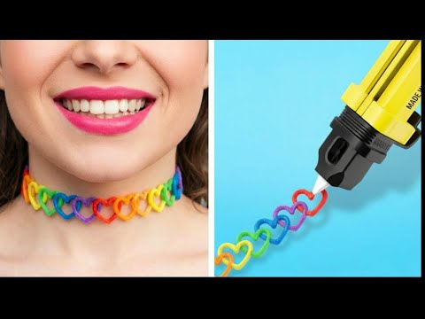 カラフルな3Dペンクラフト || DIYジュエリー＆アクセサリー 123GO! トレンズによる