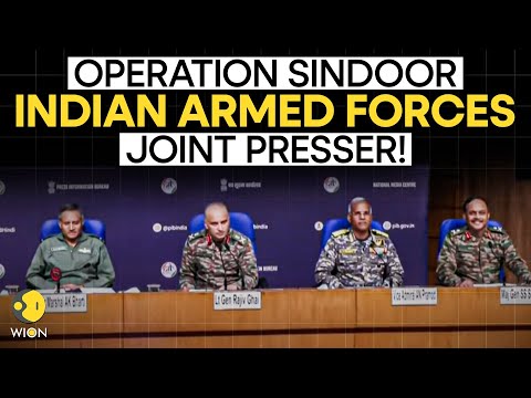 Operation Sindoor LIVE: Special briefing by Indian Armed Forces on Operation Sindoor | WION LIVE