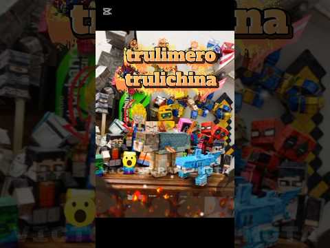 cómo hacer un papercraft de trulimerotrulichina🦵🐟#papercraft#minecraft#brainrot#trulimerotrulichina