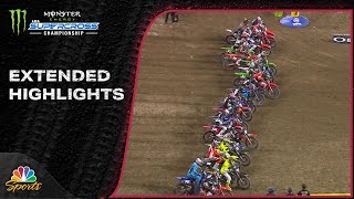 Supercross 2024 EXTENDED HIGHLIGHTS: Round 5 in Detroit | 2/3/24 | Motorsports on NBC
