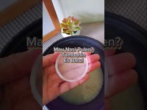 Rahasia Nasi Pulen Sempurna! Tambahkan Ini Sebelum Dimasak 🍚❄️