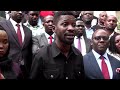 Ugandas Bobi Wine says hes under house arrest