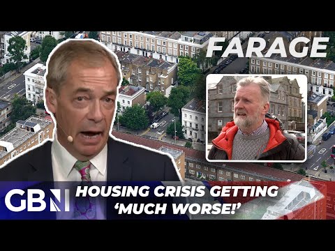 Housing Crisis | Nigel Farage FUMES at migrants being prioritised over British people