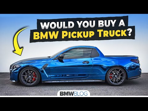 The first Ever BMW M4 Pickup Truck