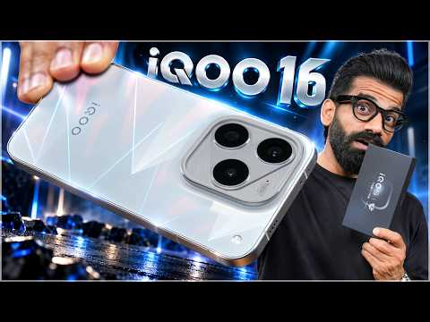 iQOO 16 Unboxing & First Look - Ultimate Flagship Machine!🔥🔥🔥