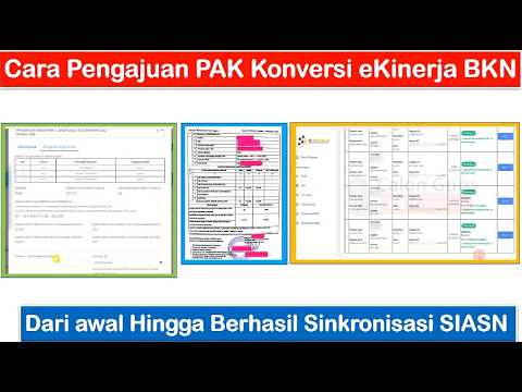 [LENGKAP] Cara Membuat & Mengajukan PAK Konversi di eKinerja BKN hingga Sinkron PAK di Ekinerja BKN