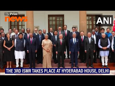 3rd India-Singapore Ministerial Roundtable (ISMR) takes place at Hyderabad House, in Delhi.